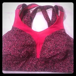 Magenta lululemon sports bra